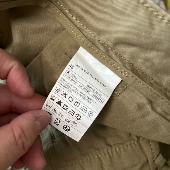 NWT - United Colors of Benetton Men’s Slim Chino - EU 48 / US 32 - Picture 7 of 8